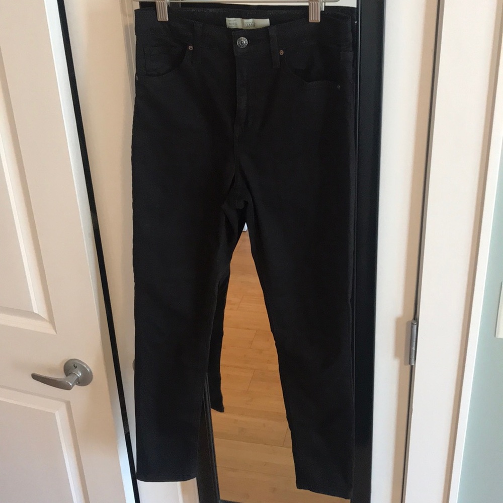 Topshop Moto Black Jamie Jeans